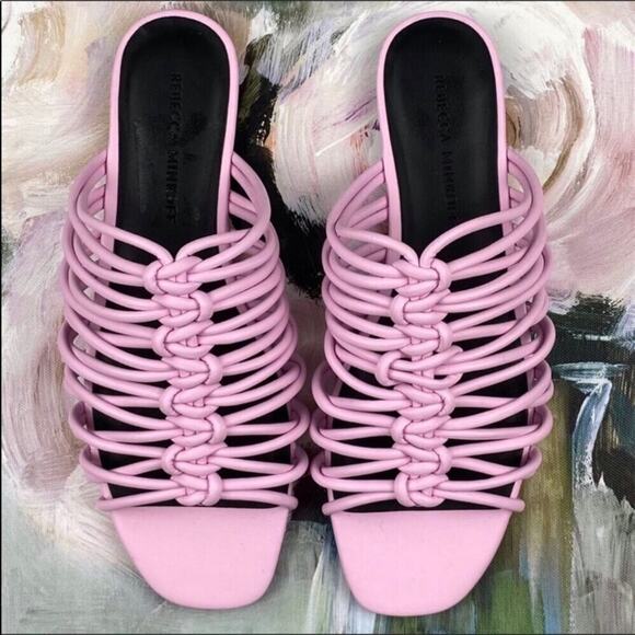 Rebecca Minkoff Maelynn Sandal Pink Size 6.5 New! - Picture 3 of 12